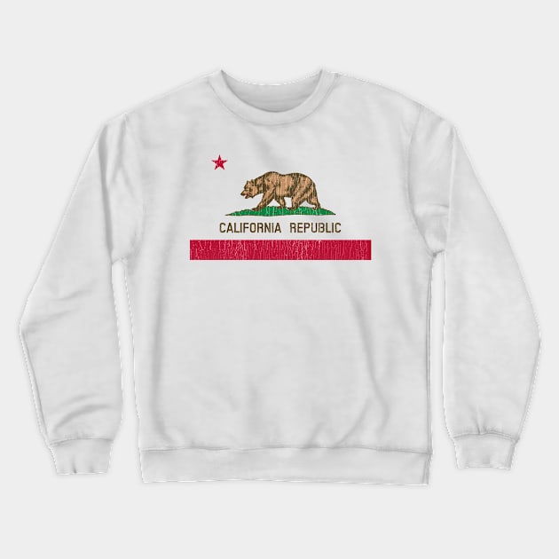 California Republic Graphic Crewneck Sweatshirt by Designtigrate